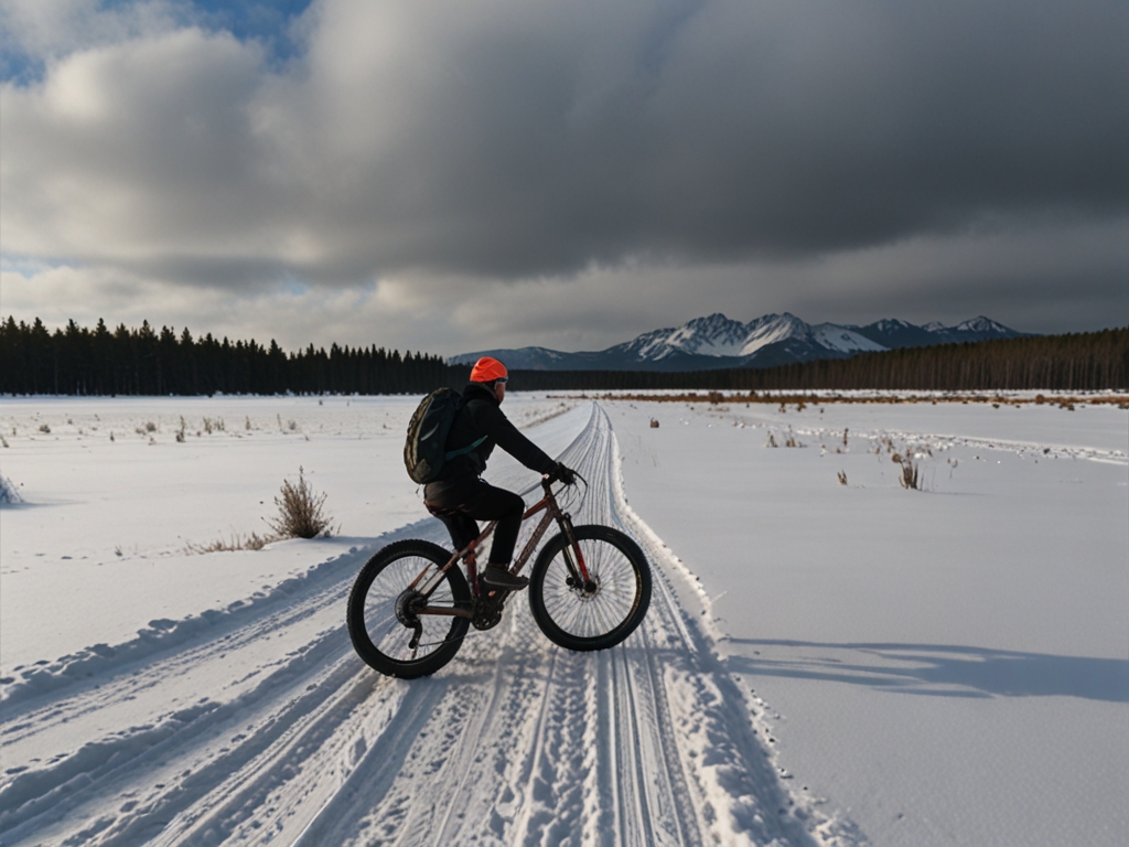 Vintercykling